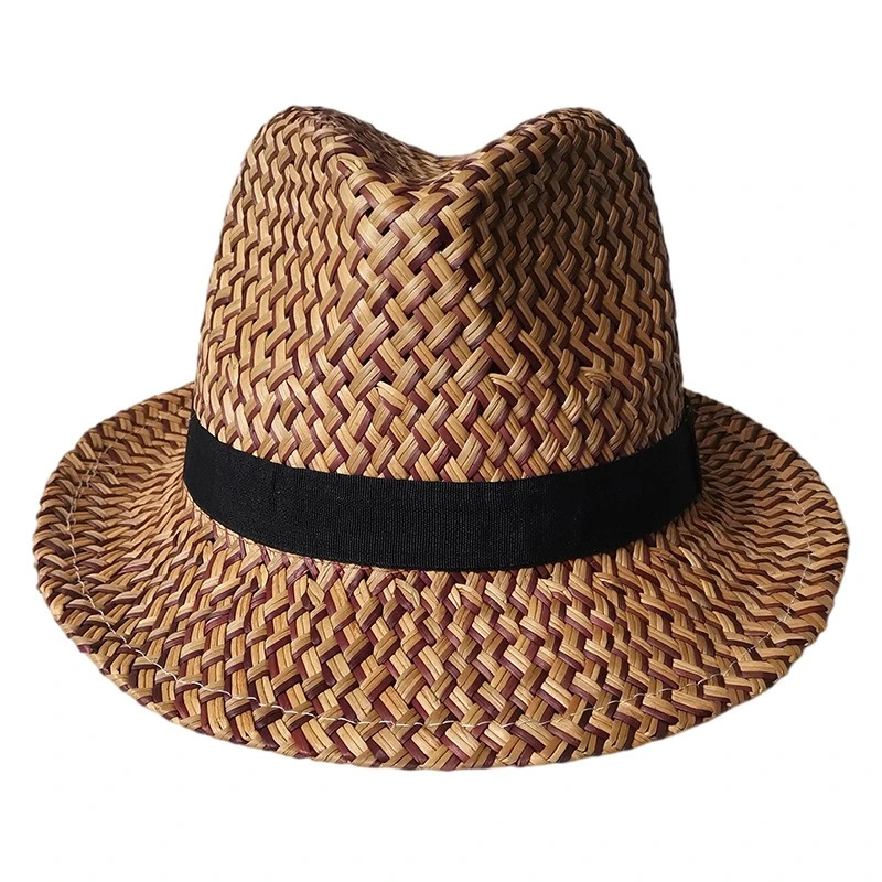 Slamená Fedora pre mužov